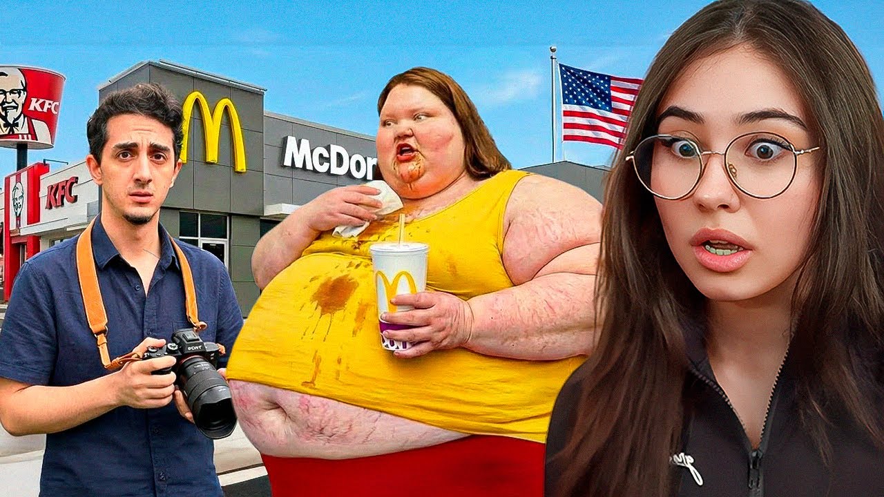 24 Horas na Cidade Mais Obesa do Mundo (O final me chocou) | react Ruhi Çenet