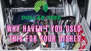 DOLLAR TREE DISHWASHER SOAP CLEANING PRODUCT REVIEW | UNDERRATED PRODUCTS | SHANETTADIYLIFE