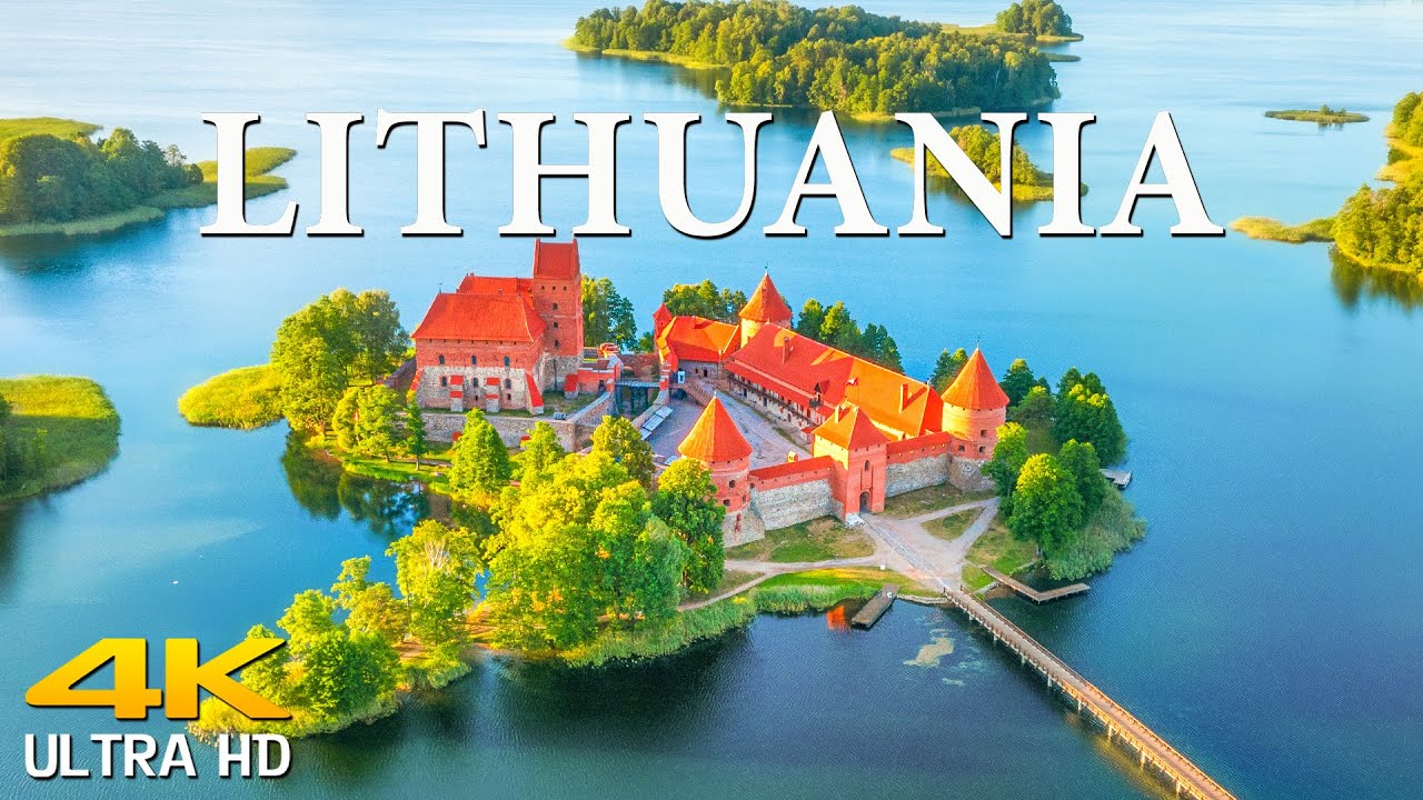 Lithuania 4K UHD • Scenic Relaxation Film with Peaceful Relaxing Music
