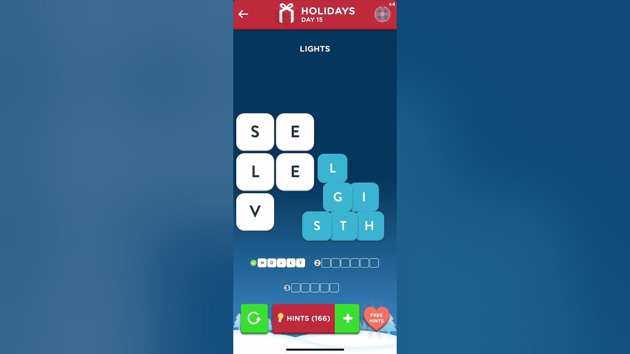 WordBrain 2 Holidays Day 15 YouTube