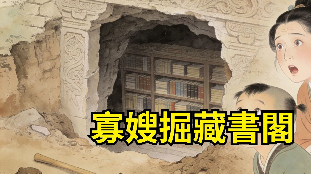 分家時妯娌搶走良田，寡嫂只拿祖墳旁壹塊亂石地。她日夜清理，竟掘出千年古墓藏書閣！幼子夜讀奇書，十六歲連中三元，仇家悔得撞牆！
