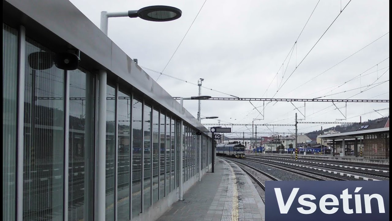[4K] Nové nádraží Vsetín 11.2.2024