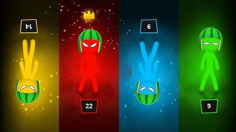 Stickman Party 1 2 3 4 Mini Games - Gameplay walkthrough Part 22 - ( iOS , Android )