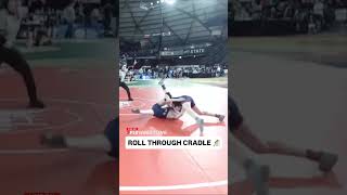 The roll through risk paid off for Grayson Slatter at the Washington #statechampionships