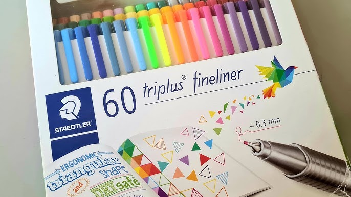 Staedtler Triplus Fineliner Review - BLAKE'S BROADCAST