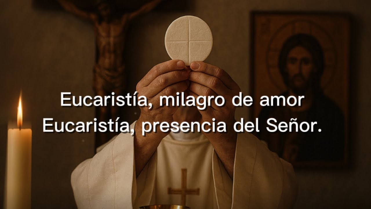 EUCARISTÍA milagro de amor (Pista instrumental) - KARAOKE CATOLICO