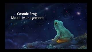 Cosmic Frog Model Management