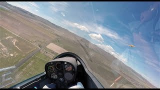 Glider Emergency Rope Break at 200ft Practice