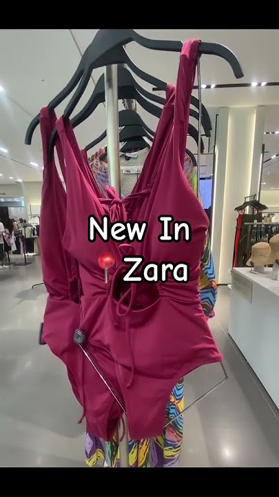 Zara swimwear 😍 New Zara bikini ✨✨✨ #fashion #outfit #zarahaul #tryon #zara #zaranewin #shopping