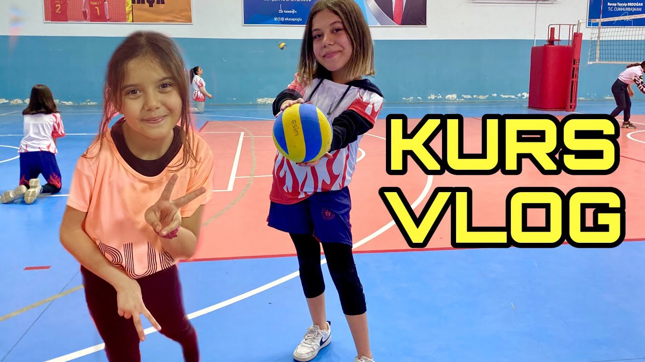 ⁣KURS VLOG | Tuananın Voleybol - Eflinin Jimnastik Kursu