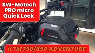 The best motorcycle tank bag ever? SW-Motech micro!