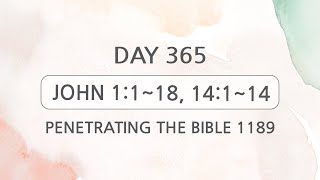 Tefillin [Day 365] John 1:1~18, 14:1~14 Repeating verses 5 times