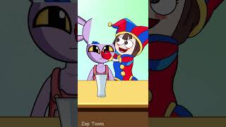 Pomni X Jax Smoothie Meme 🤣🤣 The Amazing Digital Circus | Funny Animation #Shorts #Funny #Cartoon