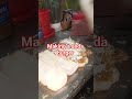 making a anda burger 🍔 #food #foodies #burger