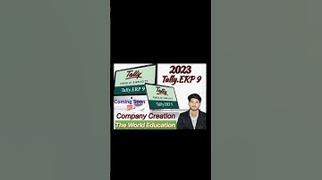 tally.erp 9 company creation shorts video coming soon