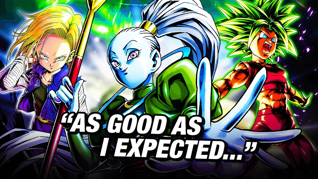 (DB Legends) RED ALERT! VADOS w/ ZENKAI 7 ANDROID 18 IS WAY WAY WAY WAY WAY WAY TOO STRONG!