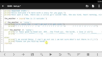Qpython tutorial - 19 Recap of if, else & elif