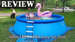 Intex 18ft X 48in Easy Set Pool Review