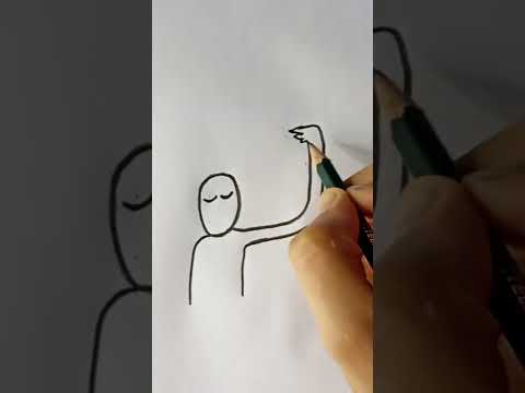 رسومات مضحكه | رسم سهل | تعليم الرسم