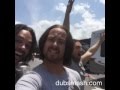 Sebastian Stan and his stunt doubles singing Minion songs.