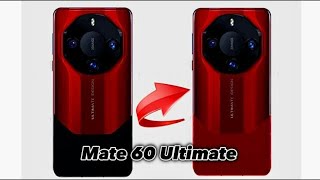 Huawei Mate 60 Rs Ultimate Design  First Look 