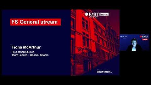 All about Foundation Studies and see an actual online Art class