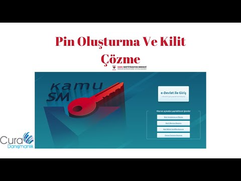 Mali Mühür Pin Oluşturma Ve Kilit Çözme İşlemi (Güncel)