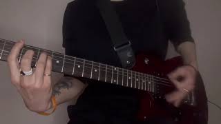 Miley Cyrus feat. Billy Idol - Night Crawling (guitar cover)