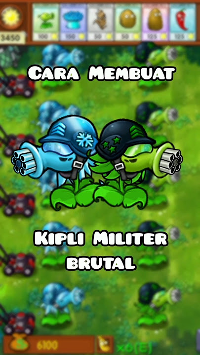 Download lagu Cara membuat Kipli militer brutal (Kipli Rembo) #plantsvszombies #pvz
