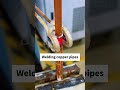 Fast Copper Tube Welding #Copper Tube Welding #Induction Heating Equipment