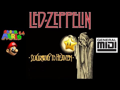 Led Zeppelin - Stairway to Heaven w/ Super Mario 64 Soundfont ♫