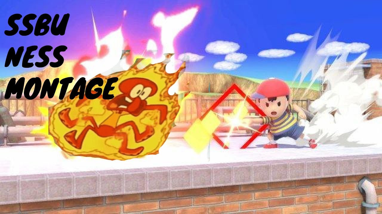 "NeSs Is BrOkEn" (A Smash Bros. Ultimate Ness Montage)