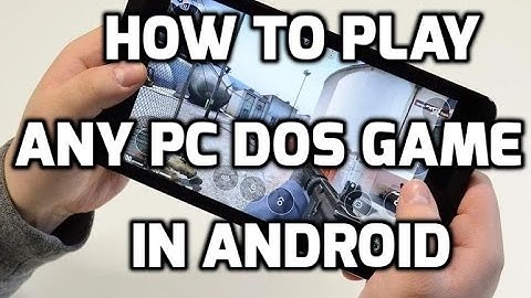 How to play any PC games (DOS) in android (No Root)