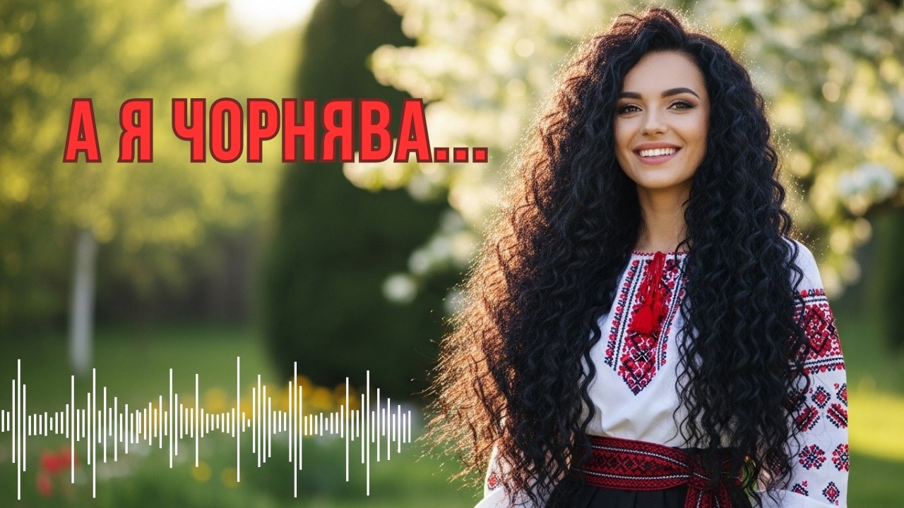 А я чорнява... Українська народна пісня | Пісня в серці