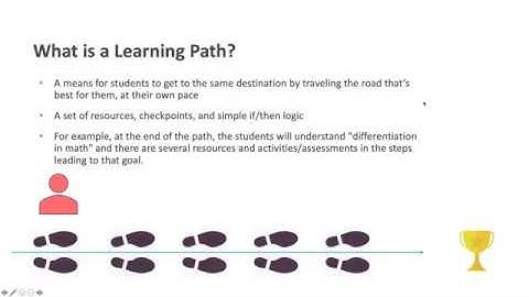Using Learning Paths in a Virtual World