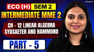 12.3 Geometric Interpretation of Vectors | Intermediate MME 2 | Intermediate MME Eco(H) Sem 2