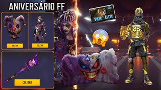 TUDO DO EVENTO DE ANIVERSÁRIO, NOVA SKIN DO GELO, NOVIDADES DA ATUALIZAÇÃO E MAIS! FREE FIRE