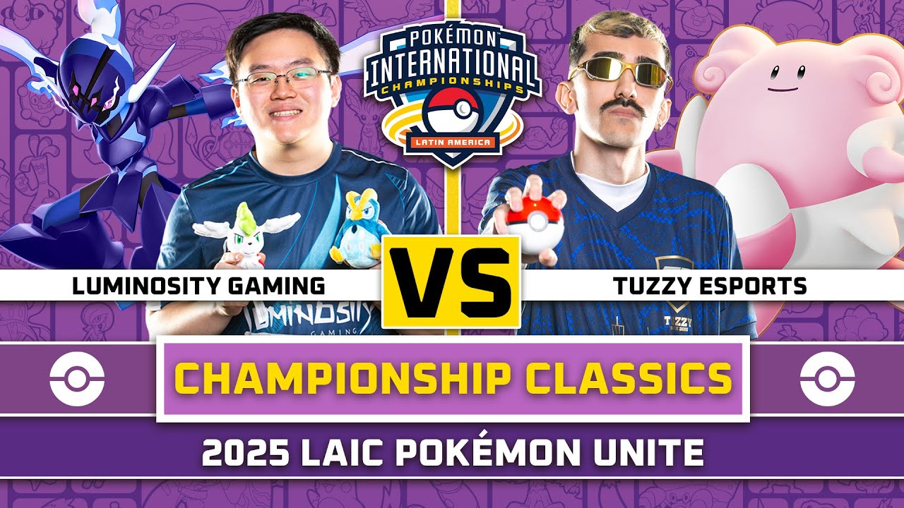 Luminosity's Showdown vs. Tuzzy Esports | 2025 Pokémon LAIC | Pokémon UNITE