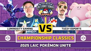 Luminosity's Showdown vs. Tuzzy Esports | 2025 Pokémon LAIC | Pokémon UNITE screenshot 3