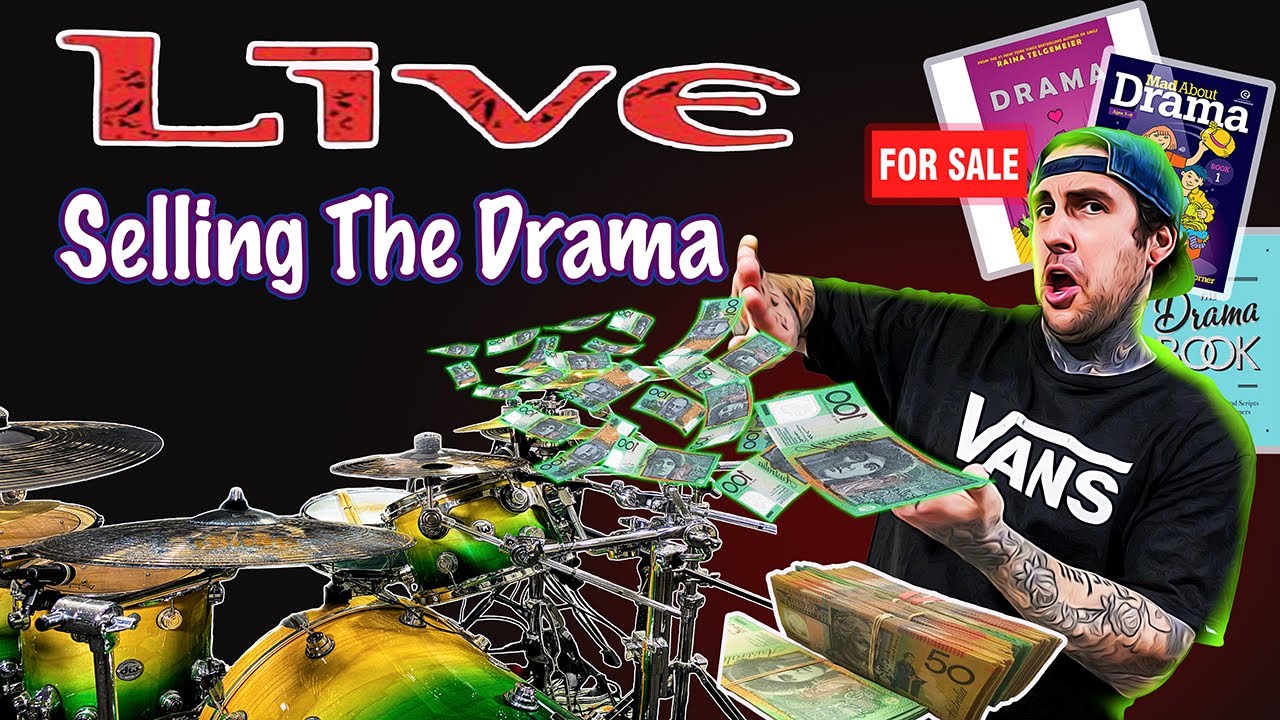 Live - Selling The Drama (drum cover)