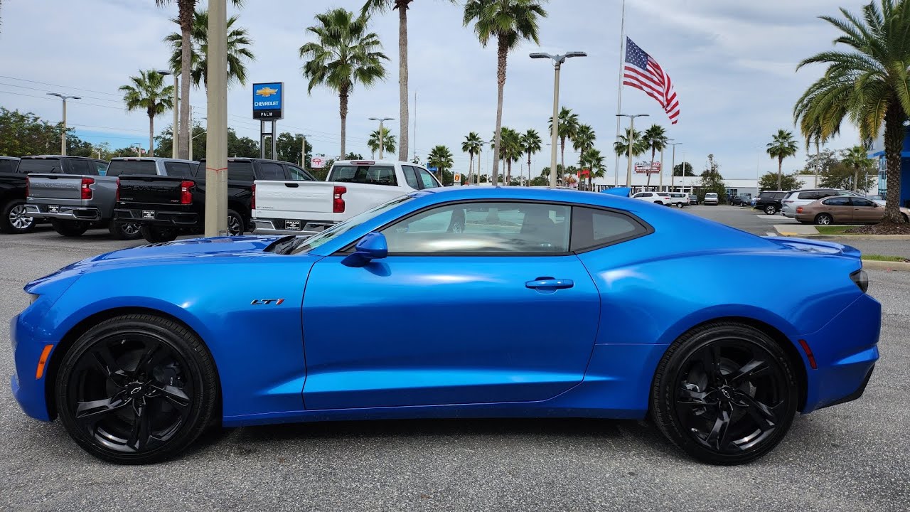 2024 Chevy Camaro LT1, RS, Coupe "Riptide Blue Metallic " 💙 YouTube