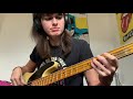 Heaven Knows I'm Miserable Now Bass Cover