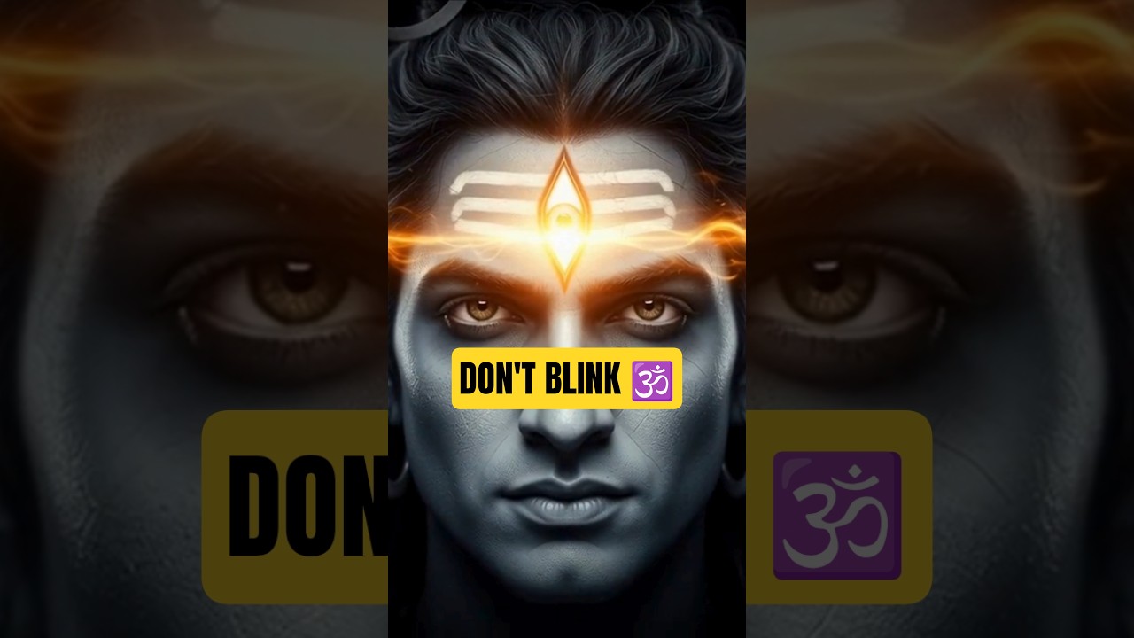 What Happens When Shiva Opens His Third Eye 🔥 
