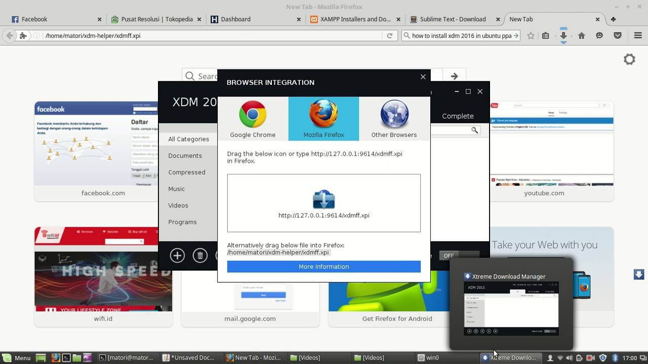 How To Install Xtreme Download Manager on LINUX MINT 18 - YouTube