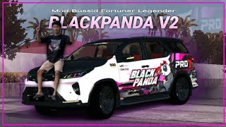 Toyota Fortuner Legender Blackpanda V2 Cumi Diesel - Mod bussid v3.7.1 screenshot 5