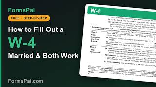 How to Fill Out a W-4 if Married & Both Work