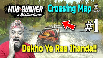 Spintires: MudRunner Crossing Map Fully Explored, All Watchpoints Found - Part 1