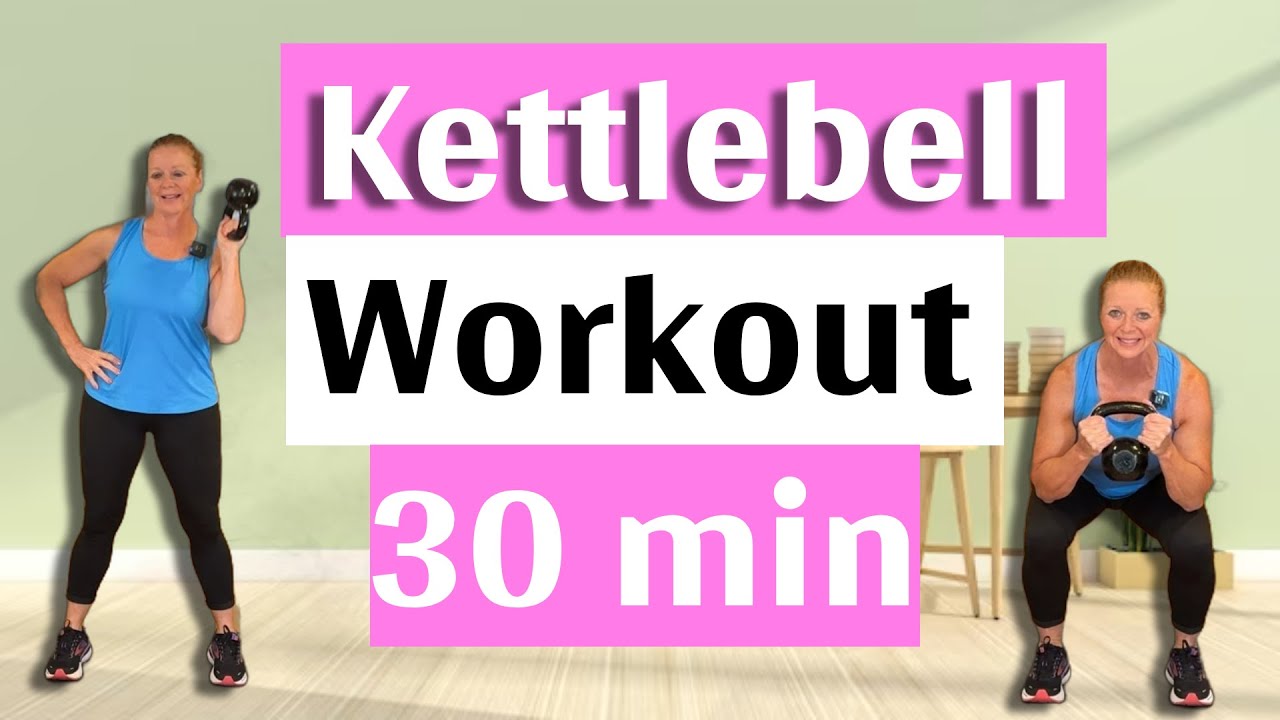 Kettlebell Workout For Women 50 and Over | A Total Body Workout Safe