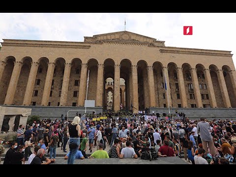 აქცია რუსთაველის გამზირზე