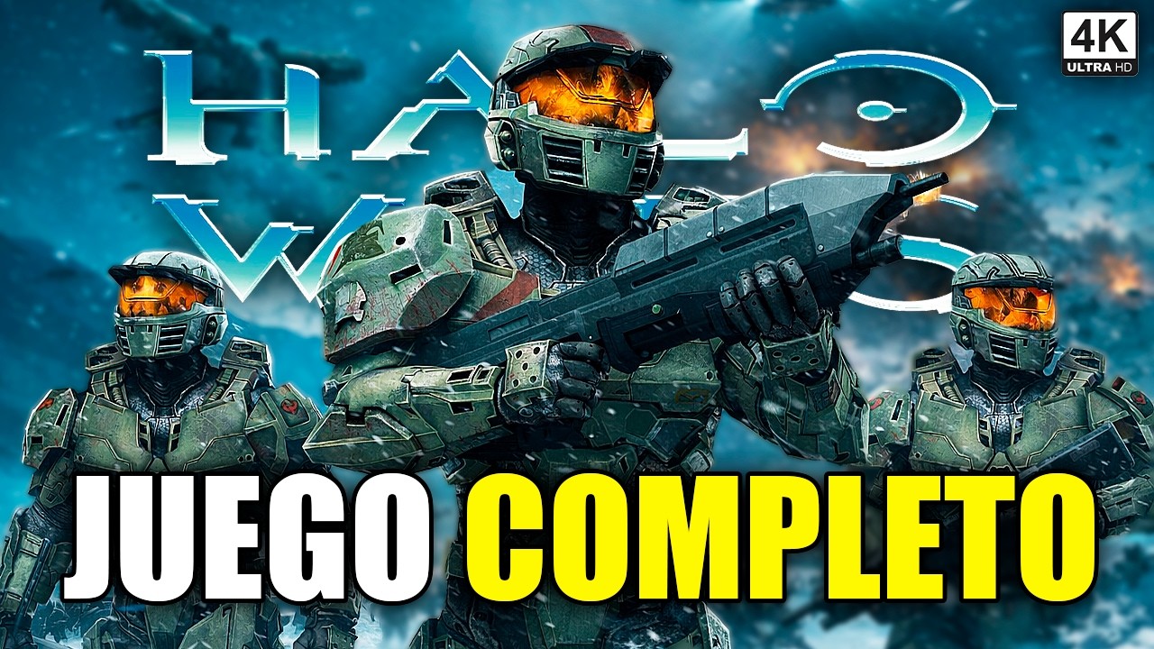HALO WARS DEFINITIVE EDITION Juego Completo Sin Comentarios | Full Gameplay Walkthrough [4K 60FPS]